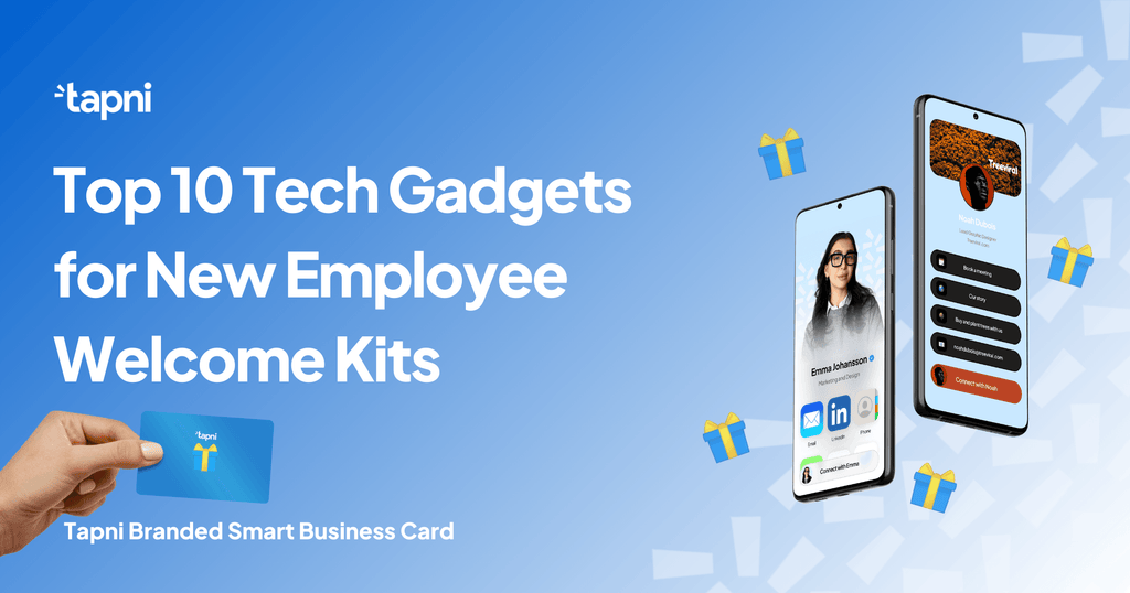 Top 10 Tech Gadgets for New Employee Welcome Kits