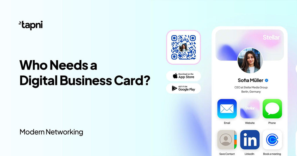 Who Needs a Digital Business Card? Unpacking the Functionality of Modern Networking Tools