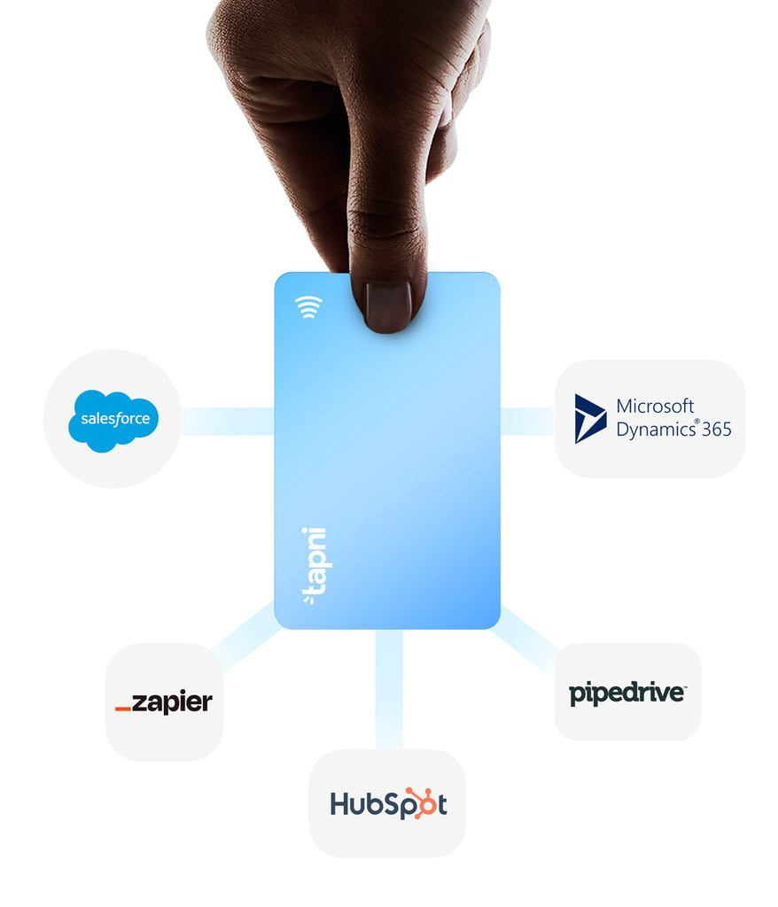 Tapni Send new leads directly to your CRM hubspot zapier microsoft dynamic pipedrive 