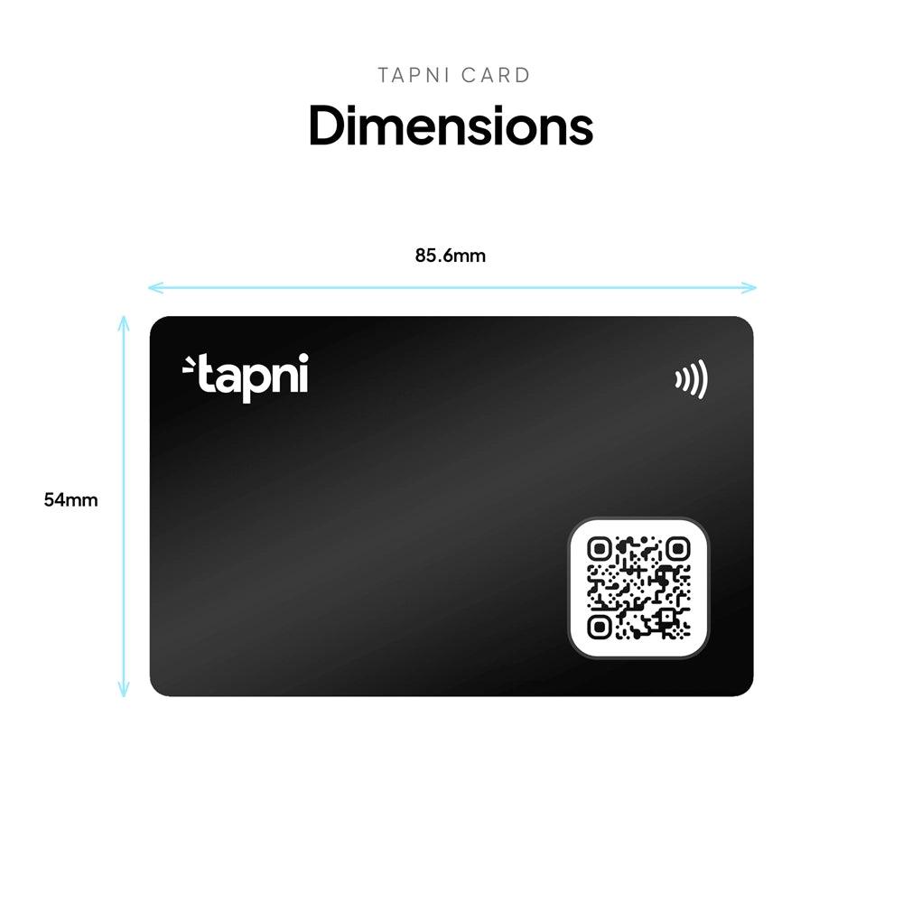 Tapni Card™ - Smart Business Card - Tapni®